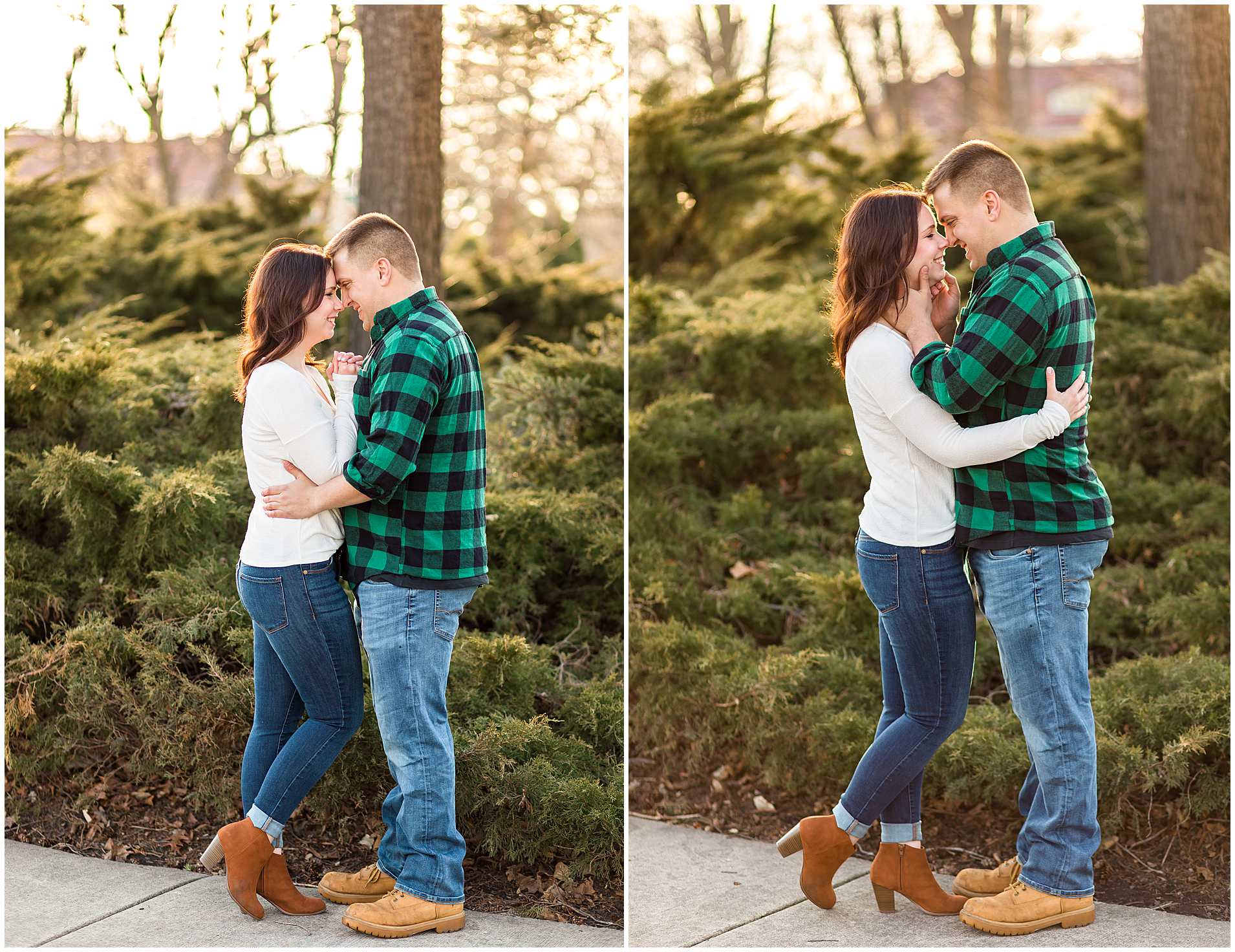 Downtown-Wilmette-Illinois-Engagement-Photos-Spring-Photography-Session