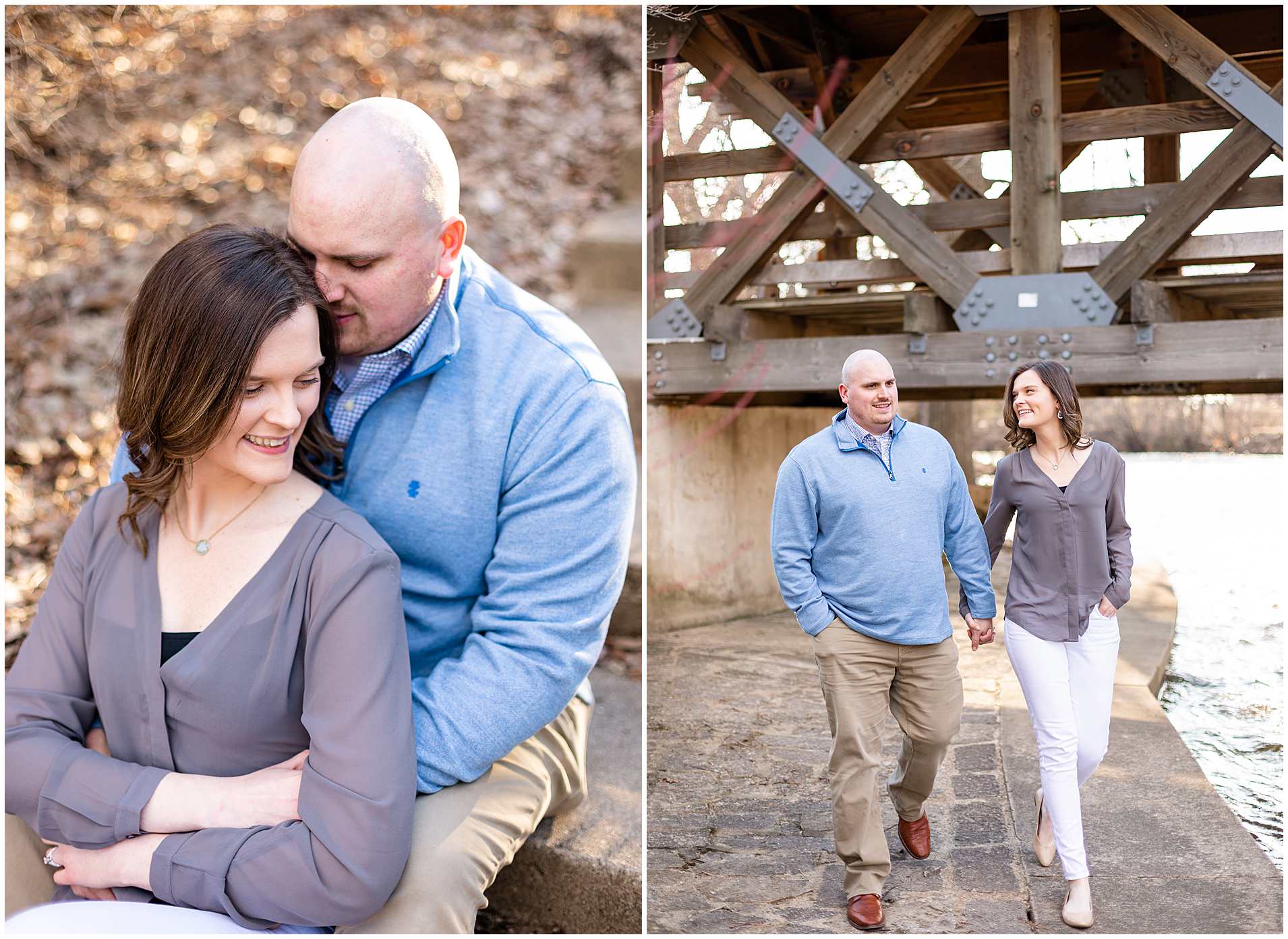 Naperville-Illinois-Spring-Engagement-Pictures-Downtown-Walking-Laughing-Pictures