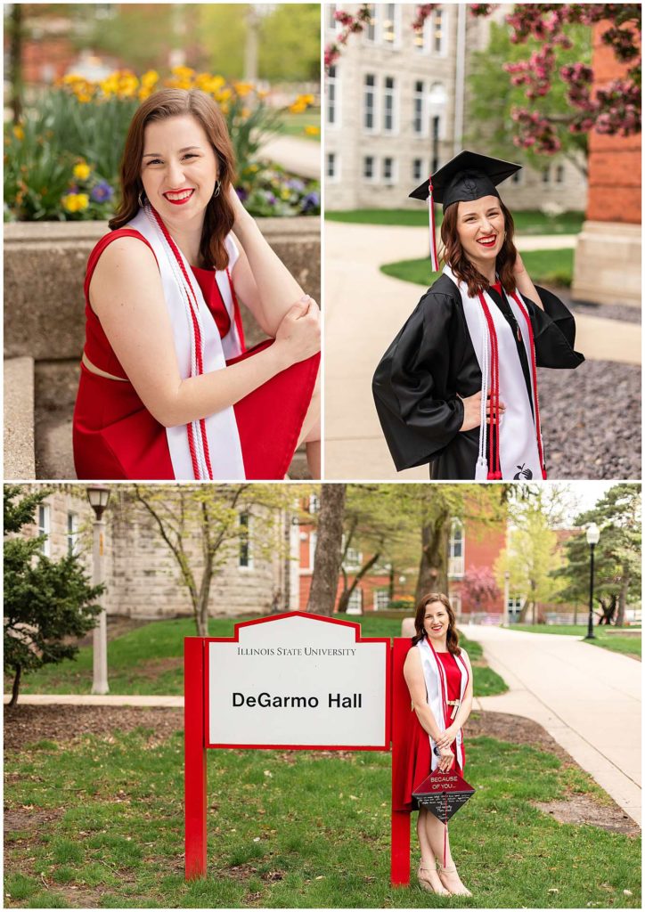 Illinois State University Graduation Photos Heather