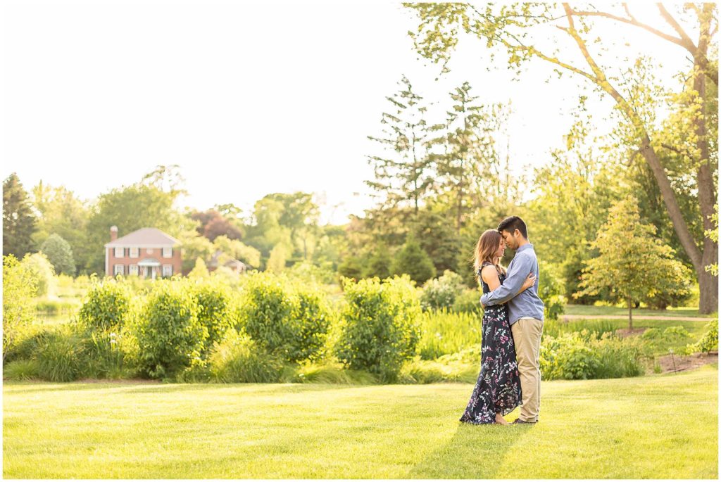 Wheaton IL Engagement Photos at Cantigny Park in Dupage County
