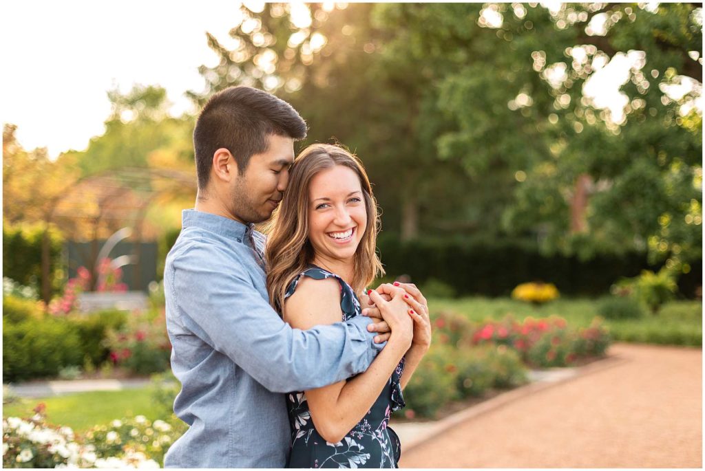 Wheaton IL Engagement Photos at Cantigny Park in Dupage County