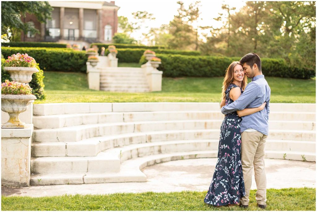 Engagement Photos at Cantngy Park in Wheaton, IL