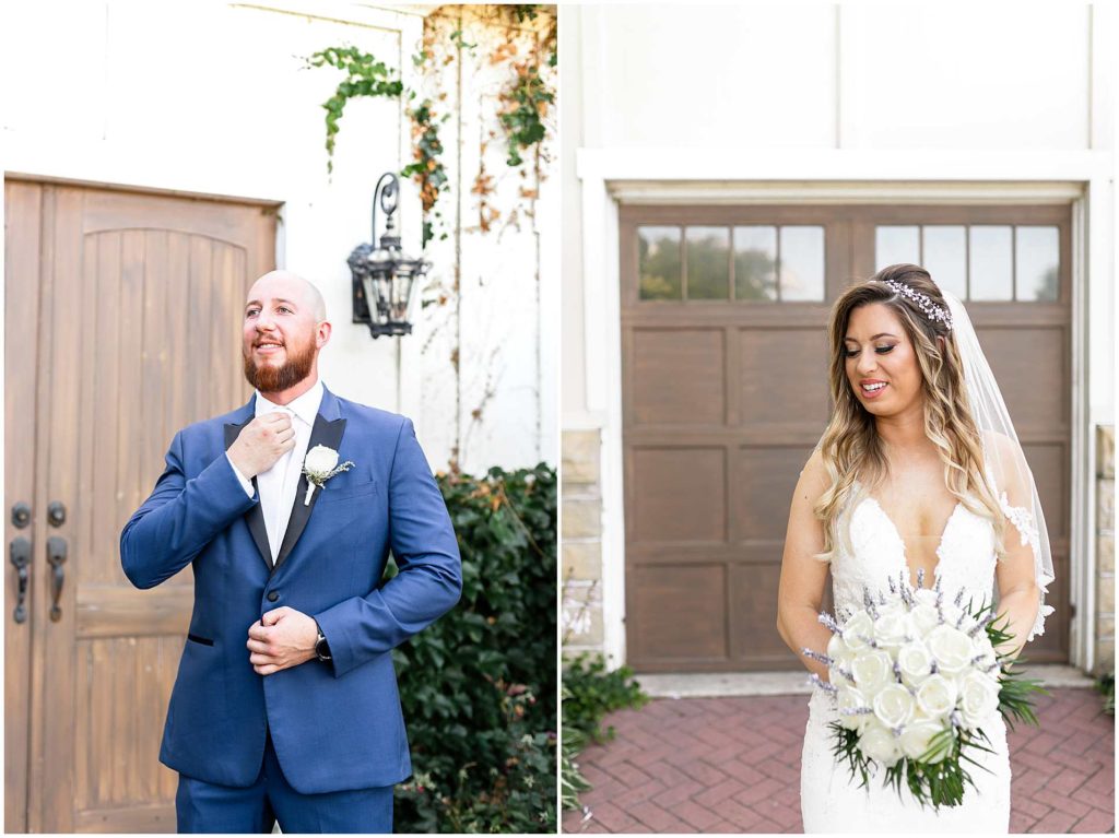 Bride and Groom Portraits at The Haley Mansion Wedding