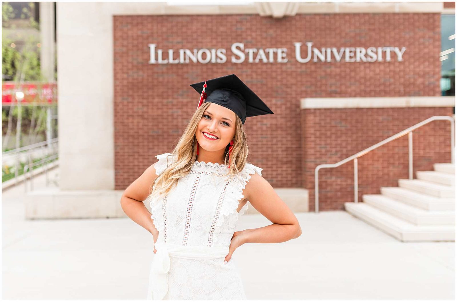 Illinois State University Graduation Photos Elise Bloomington