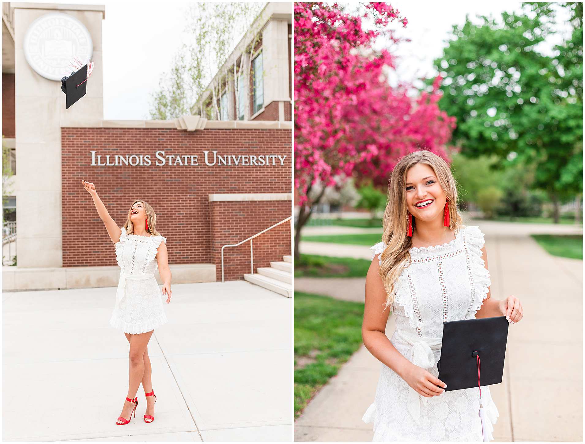 Illinois State University Graduation Photos Elise Bloomington