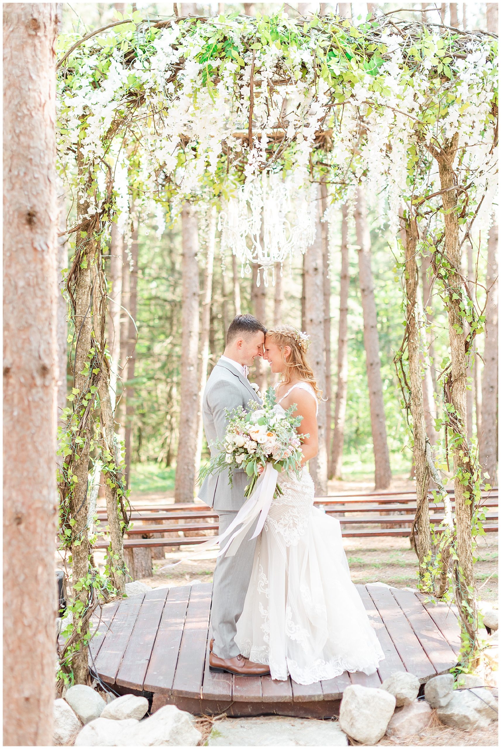 Wilderness Wedding Barn + Chapel Wedding Photos | Karly + Alex ...